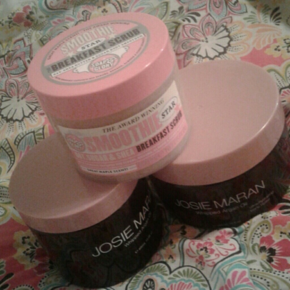 Josie Maran Argan Body Butter Lot Body Scrub